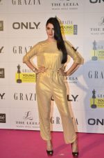 Sonal Chauhan at Grazia Young awards red carpet in Mumbai on 13th April 2014